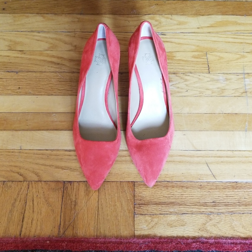 Ann Taylor Red Pumps